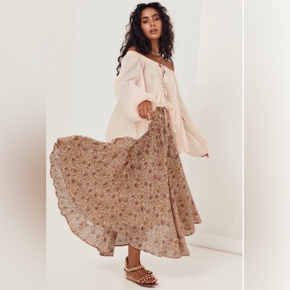 Spell and the Gypsy Sundown Floral Maxi Skirt